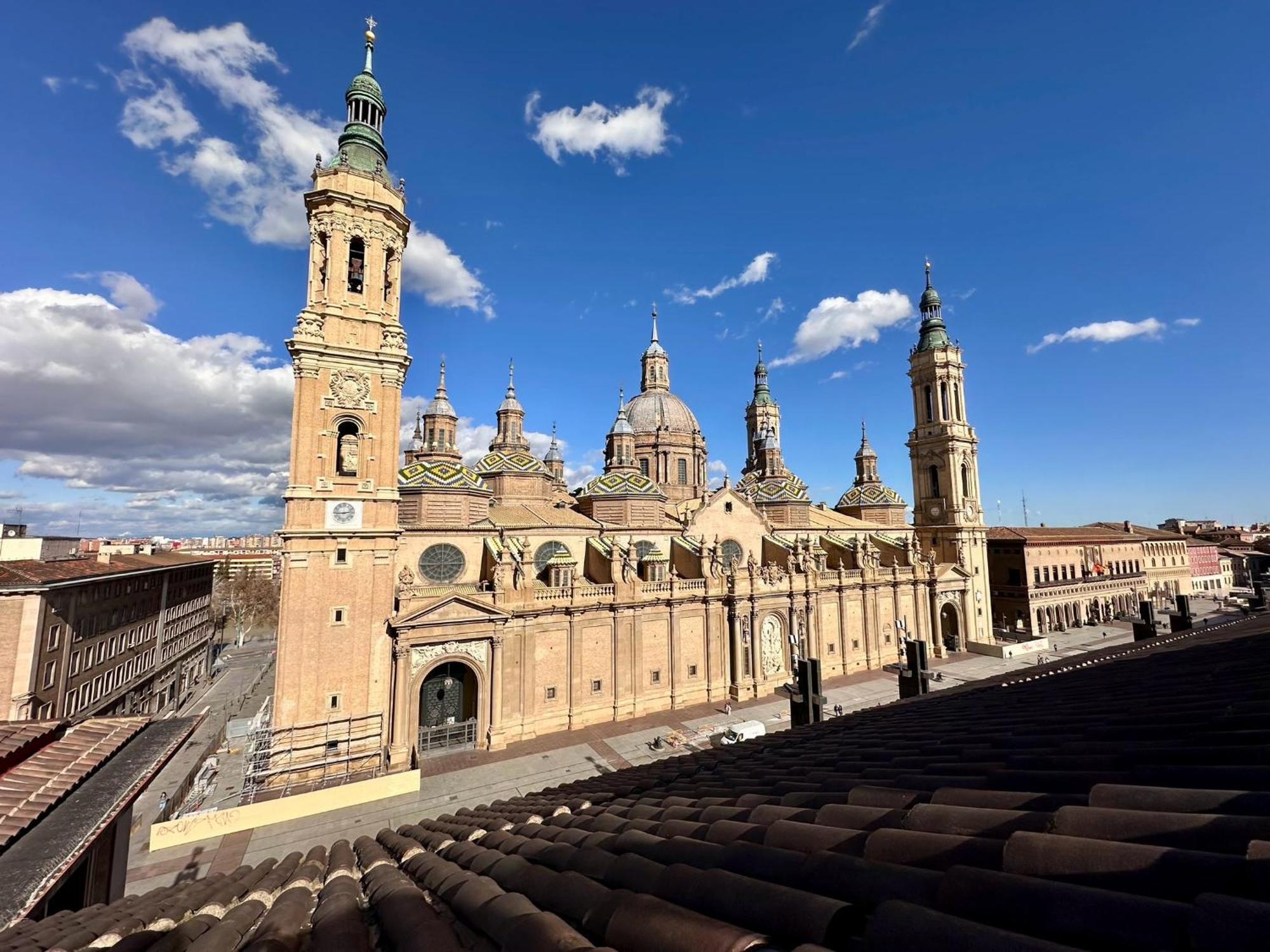 La Plaza Del Pilar Lejlighed Zaragoza Eksteriør billede